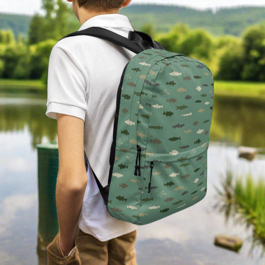 River Fish Bookbag