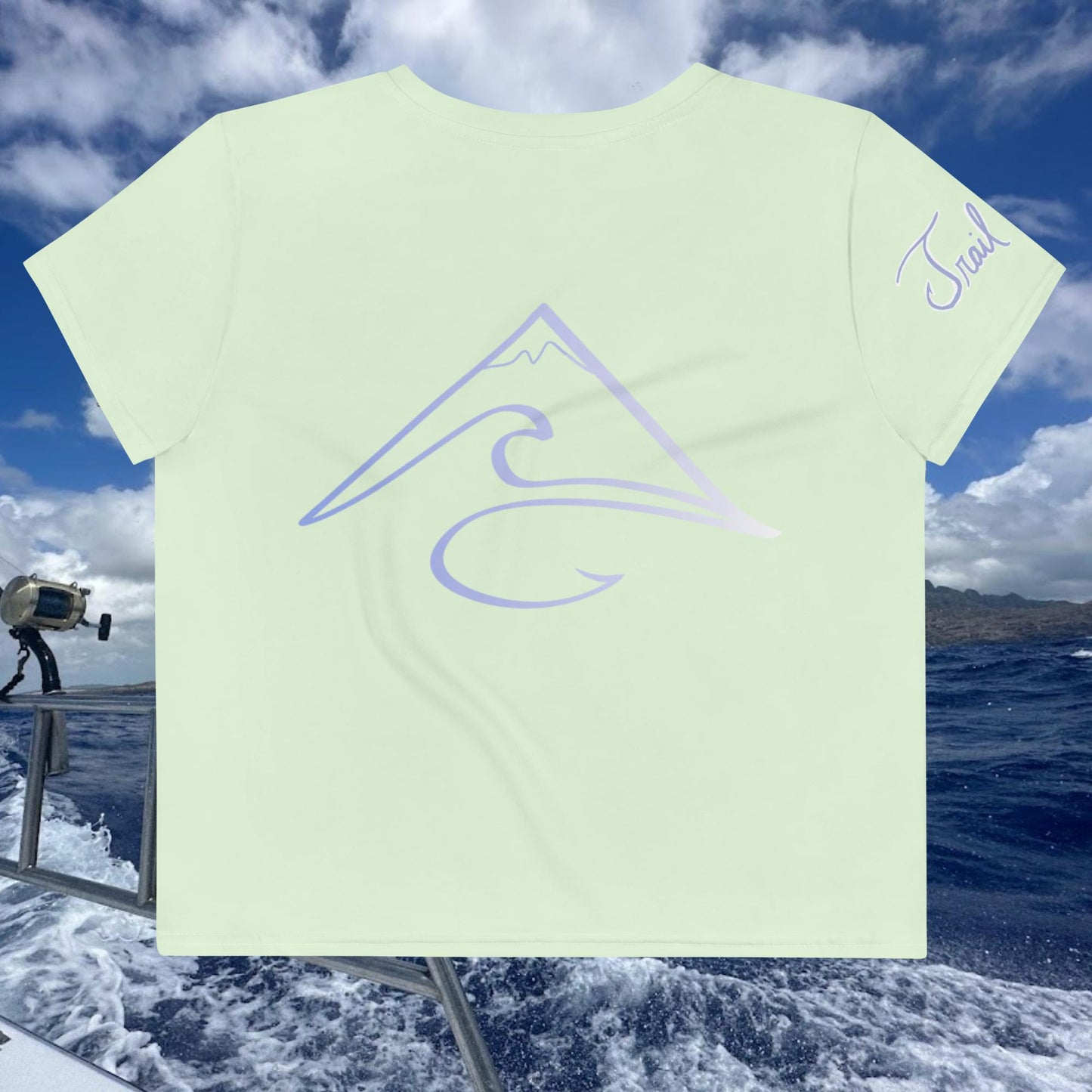 Out at Sea Crop Tee