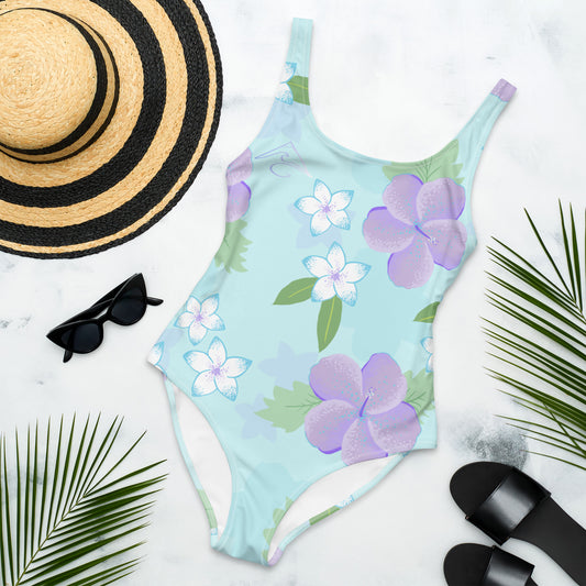 Hawaii Florals One Piece Swimsuit