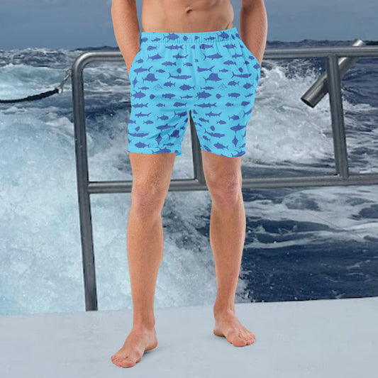 Great Catch Ocean Fish Swim Trunks